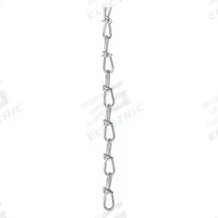 PEERLESS Double Loop Chain: Carbon Steel, 305 lb Working Load Limit, Double Loop, 100 ft Overall Lg (MPN 7013032). Key specifications — Brand: PEERLESS; Item Trade Size: 3/0.