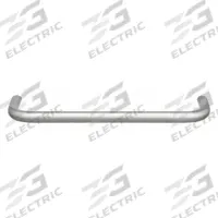 MONROE PMP Pull Handle: Weld-On, Stainless Steel, Silver, 7.88 in Mounting Hole Center to Center (MPN PH-0200). Key specifications — attr1001233: MONROE PMP; attr1064421: Silver.