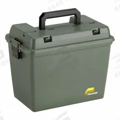 PLANO MOLDING Tool Box: 17 in W 10 in D 13 in H, Plastic, Green, Padlock, 2 Compartments (MPN 181206). Key specifications — attr1116905: Green; attr1116946: PLANO MOLDING; attr1116904: Padlock.