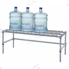 QUANTUM STORAGE SYSTEMS Modular Dunnage Unit: 14 in x 18 in x 36 in, Epoxy Coated Steel, Gray (MPN 183614DGY). Key specifications — Finish: Epoxy Coated; Color: Gray; Brand: QUANTUM STORAGE SYSTEMS; Material: Epoxy Coated Steel; Included: Wire Top Cover.