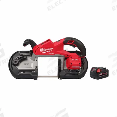 MILWAUKEE Band Saw Kit: 35 3/8 in Blade Lg, 3 1/4 in Cutting Lg - Max - Milwaukee Cordless Band Saws