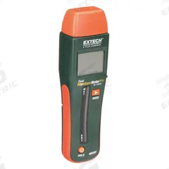 EXTECH Moisture Meter: Digital, LCD with Backlight, Pin/Pinless, Wood, Not Certified (MPN MO265). Key specifications — attr999354: Digital; attr1009284: Impact Pin; attr1009272: Bar Graph Display; attr999347: Wood; attr999350: LCD with Backlight; attr999383: ±5% (of Readings); attr999345: EXTECH.