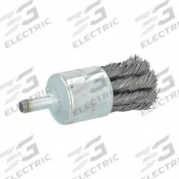 APPROVED VENDOR End Brush: Twisted Steel, 1 in Dia, 0.014 in Fill Dia, 1/4 in Shank (MPN 66254443227). Key specifications — Brand: APPROVED VENDOR.