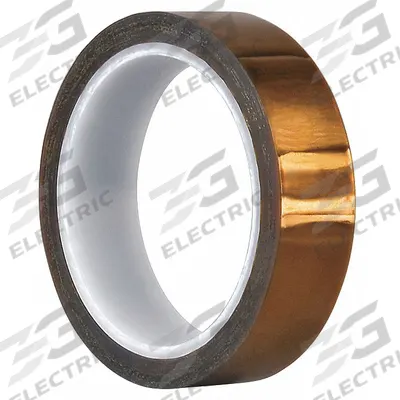 TAPECASE Film Tape: 2 in Wd, 36 yd Lg, 2.6 mil Thick, Polyimide Film, Silicone - High-Temperature Film Masking Tape