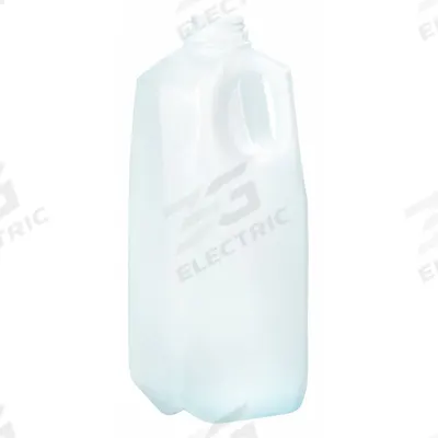 APPROVED VENDOR Jug: 1.92 L, 64 fl oz, HDPE, 253 mm x 86 mm x 253 mm, Screw On Cap - Shouldered Neck Jugs & Carboys