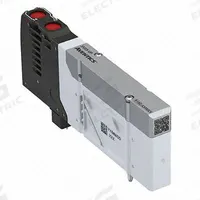 AVENTICS Directional Control Valve: 24V DC, Three-Way / Two-Position, Single Solenoid Actuator Type (MPN R572A2BD0MA00F1). Key specifications — attr1326564: R572A2BD0MA00F1; attr1326714: 24V DC; attr1326685: Solenoid Coil Included; attr1326706: Solenoid Air Control Valve; attr1326666: Single Solenoid.