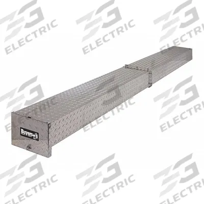 BUYERS PRODUCTS Conduit Carrier,Diamond Tread,Aluminum: Aluminum, Silver - Van Conduit Carriers