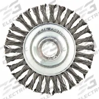 APPROVED VENDOR Wire Wheel Brush: Steel Stringer Bead, 4" Dia x 3/16" Wd, 5/8"-11 Arbor, 0.02" Fill (MPN 66252839036). Key specifications — Brand: APPROVED VENDOR.