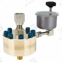 FLUKE Liquid to Gas Media Separator: Liquid to Gas Media Separator, Media Separators, P5521-70M. Key specifications — Compatible with Series: P5500 Series; Thread Size: 3/8 in (BSP - Male); Features: Connect this Liquid-to-Liquid Separator Directly to your Hydraulic Deadweight Tester's or Comparison Test Pump's Test Port; Manufacturer Part Number: P5521-70M; Brand: FLUKE.