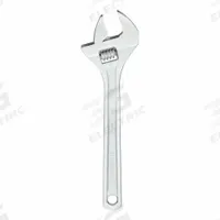 PROTO Adjustable Wrench: Alloy Steel, Chrome, 15 5/32 in Overall Lg, 2 1/16 in Jaw Capacity (MPN J715LA). Key specifications — attr309359: Chrome; attr324924: PROTO; attr309358: Alloy Steel.