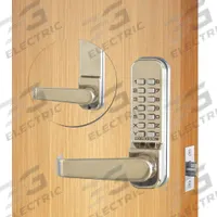 CODELOCKS Mechanical Push Button Lockset: ADA Compliant, Stainless Steel (MPN CL410-SS). Key specifications — Product Type: Mechanical Push Button Lockset; Manufacturer Part Number: CL410-SS; Key Override Options: None.