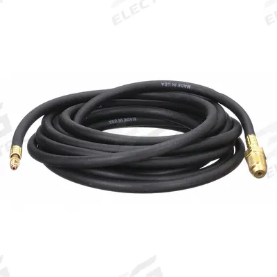 AMERICAN TORCH TIP Power Cable: 25 ft, 1-Piece, Braided Rubber - TIG Power Cables