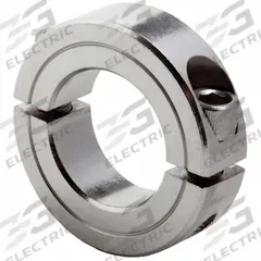 CLIMAX METAL PRODUCTS Shaft Collar: 2-Piece, Inch, Round, Clamp-On, 7/16 in Bore Dia, 303 (MPN 2C-043-S). Key specifications — attr671628: CLIMAX METAL PRODUCTS.