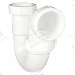 APPROVED VENDOR Bend: Plastic, White, 1 1/2 in Nominal Pipe Size, 5 1/2 in Overall Lg, Slip (MPN 1PNX2). Key specifications — Includes: Washers; Includes Cleanout: No; Brand: APPROVED VENDOR; Material: Plastic.
