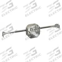 RACO Electrical Box: Steel, Steel Material & Nominal Size, Octagon, 1 Gangs, 1 1/2 in Box Dp (MPN 324). Key specifications — Brand: RACO; Bracket Style: Without Bracket; Clamp Style: Without Clamps.