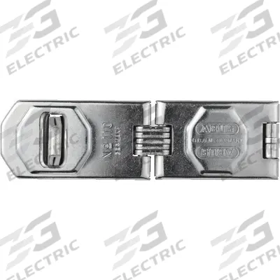ABUS Hasp: Steel, 45 mm Ht, 6 1/8 in Lg - Conventional Hasps