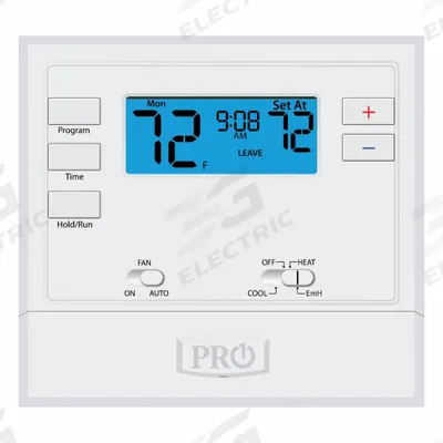 PRO1 IAQ Low Voltage Thermostat: Heat and Cool, Manual - Standard Thermostats