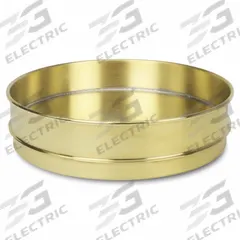 ADVANTECH Sieve Pan: 2 1/2 in Overall Dp, 12 in Overall Dia, Brass (MPN PB12IX). Key specifications — Brand: ADVANTECH; Product Type: Sieve Pan; Material: Brass.