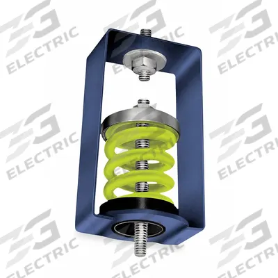 MASON Hanger-Mount Vibration Isolator: Spring, 1,000 lb Capacity, 4 3/4 in Wd - Spring-Style Hanger-Mount Vibration Isolators