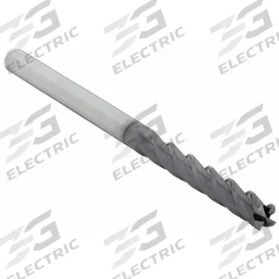 WIDIA HANITA Corner Chamfer End Mill: Carbide, TiAlN Coated, 4 Flute, 10 mm Mill Dia - General Purpose Carbide Corner-Chamfer End Mills