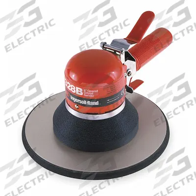 INGERSOLL RAND Air Orbital Sander: 8 in Disc, Pressure Sensitive Adhesive, 5/32 in Orbit - Self-Vacuum Random Orbital Sanders