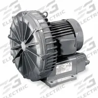 FUJI ELECTRIC Regenerative Blower: 0.5 hp, 46.1 in wc Max Op Pressure, 45 in wc Max Vacuum (MPN VFC300P-5T). Key specifications — attr49842: Single; attr49816: FUJI ELECTRIC; attr49813: VFC300P-5T; attr49822: 5.0/2.5 A; attr49827: Female; attr49830: NPT; attr49833: NPT; attr49845: 115/230V AC.
