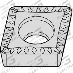 WIDIA Diamond Turning Insert: CCMT431MU, CCMT120404MU (MPN 6128256). Key specifications — attr257732: CCMT431MU; attr257733: CCMT120404MU.