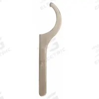 AMPCO Hook Spanner Wrench: 1 3/4 in to 2 in, 8 in Overall Lg, 5/16 in Hook Thick, 1/8 in Hook Dp (MPN 7412). Key specifications — attr309823: 1-3/4 in to 2 in; attr309829: Yes; attr324942: AMPCO.