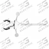 OHAUS Multi Purpose Clamps: Dual Adjust Clamp, Stainless Steel, 9 in Overall Lg, 2 Prongs (MPN CLM-MULTI2DSM). Key specifications — attr1025734: OHAUS; attr1025737: Stainless Steel; attr1025736: Electropolished; attr1025747: Dual Adjust Clamp.