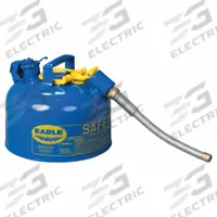EAGLE Type II Safety Can: For Use With Kerosene, 2 1/2 gal Capacity, Includes 5/8 in OD Hose, Blue (MPN U226SX5B). Key specifications — Brand: EAGLE.