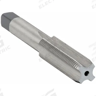 OSG Straight Flute Tap: 3/8"-16 UNC, H3 / 2B-3B, 4 Flute, Plug Chamfer, Cobalt (MPN 1734200) - Hand Taps for Mold & Tool Steels