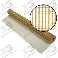 PHIFER Replacement Screen: Copper/Zinc, Copper, 18 x 14 Mesh Size, 4 ft Wd, 50 ft Lg (MPN 3001828). Key specifications — Brand: PHIFER; Color: Copper; Mesh Size: 18 x 14.