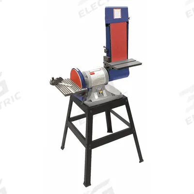 Dayton Belt and Disc Sander: For Metal/Plastic/Wood, 120 V_240 V, Single-Phase - Floor Standing Belt & Disc Machines