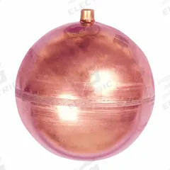 WATTS Float Ball: Float Ball, 1/4"-20, 1/4"-20 Thread Size, Internal, Threaded, Cylindrical, Copper (MPN C-4). Key specifications — Connection Location: Internal; Brand: WATTS.
