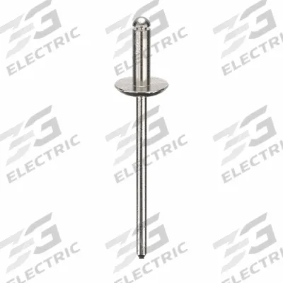 APPROVED VENDOR Blind Rivet,1.705" L,0.125" dia,PK500: Inch, 1 45/64 in Overall Lg, 25/64 in Body Lg - Large Flange Blind Rivets