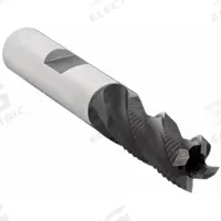 OSG Roughing End Mill: Cobalt, TiAlN Coated, 4 Flute, Fine Pitch, 3/8" Mill Dia, 7/8" LOC (MPN 4559711)