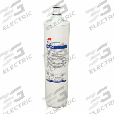 3M WATER FILTRATION PRODUCTS Quick-Connect Water Filter: 0.5 micron, 1.5 gpm - Quick-Connect Ice Machine & Refrigerator Water Filters