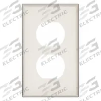 PANDUIT Plate: T-45, Plastic, Off White, 1 Gangs (MPN T70PIW). Key specifications