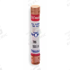 MERSEN Fuse: Class RK5, TRS-RID Series, Time-Delay, 9 A, 600 V AC, 600 V DC, Indicating (MPN TRS9RID). Key specifications — Series: TRS-RID.