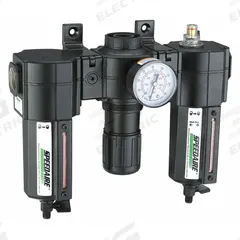 SPEEDAIRE Filter/Regulator/Lubricator: 3/4 in NPT, 142 cfm, 250 psi Max Op Pressure, 5 micron (MPN 7D740). Key specifications — attr109524: SPEEDAIRE.