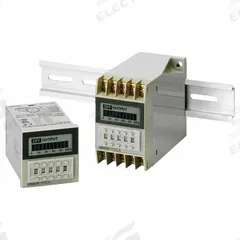 OMRON Solid State Timer: Surface Relay Mounting, 100/110/120V AC, 0.1 sec – 9,990 hr (MPN H3CA-8-AC100/110/120). Key specifications — Input Voltage: 100/110/120V AC; Brand: OMRON.