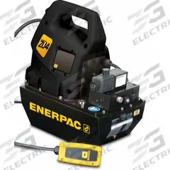 ENERPAC Hydraulic Pump: 10,000 psi Max. Op Pressure, 60 cu in/min Max. Flow Rate, 1 7/10 hp Max. HP (MPN ZU4120DB). Key specifications — attr941810: ZU4120DB; attr941817: 2-Position; attr941814: Advance.