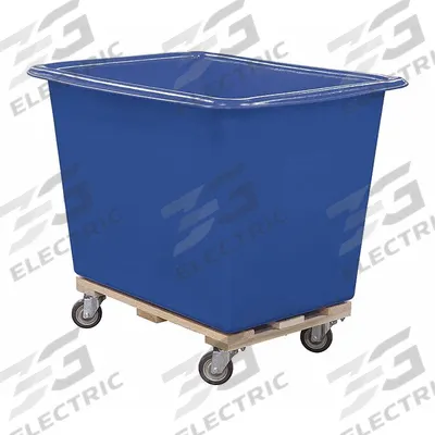 ROYAL BASKET TRUCKS Cube Truck: 11.9 cu ft, 600 lb, 40 in L x 28 in W x 31 1/2 in H, (4) Swivel - High-Maneuverability Cube Trucks