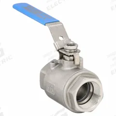 APPROVED VENDOR Manual Two-Way Ball Valve: 1 1/2 in, 316 Stainless Steel, Straight Valve Body, PTFE (MPN SSV-150). Key specifications — Brand: APPROVED VENDOR; Handle: Locking Lever.