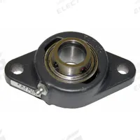 TIMKEN 2 Bolt Flange Bearing: Radial Ball, 15/16 in Bore, Cast Iron, Set Screws, 4 55/64 in Lg (MPN YCJT 15/16 SGT). Key specifications — Bore Type: Cylindrical; Brand: TIMKEN; Lubricant Material: NLGI #2 Equivalent; Mounting Bolt Size: 7/16 in; System of Measurement: Inch.