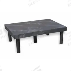 STRUCTURAL PLASTICS Dunnage Rack: Assembled, Snap-Together, 12 in x 24 in x 36 in, Polyethylene (MPN DT3624). Key specifications — Color: Black; Brand: STRUCTURAL PLASTICS; Material: Polyethylene; Assembled: Assembled; Method of Construction: Snap-Together; Included: Shelf.