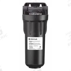 PENTAIR/EVERPURE Inline Water Filter Systems: 0.5 micron, 6 gpm, 12 1/2 in Overall Ht, Scale Reduces (MPN EV979845-75). Key specifications — Filter Media: Hydroblend Polyphosphate; Brand: PENTAIR/EVERPURE; Reduces: Scale.