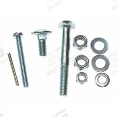 DAYTON Hardware Kit: HK-046. Key specifications — Compatible Grainger Part Number: 6W046; Manufacturer Part Number: HK-046; Accessory Type: Hardware Kit.