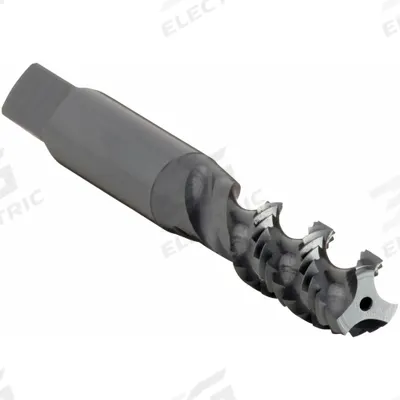 OSG Spiral Flute Tap: M12x1.75 Metric, 6H, 3 Flute, Bottoming Chamfer - General Purpose Spiral-Flute Taps