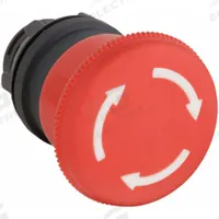DAYTON Mushroom Head Push Button: Red, 22 mm Mounting Size, Non-Metallic, Maintained (MPN 30G119). Key specifications — Brand: DAYTON; Action: Maintained; Series: Dayton; Push Button Material Type: Non-Metallic.